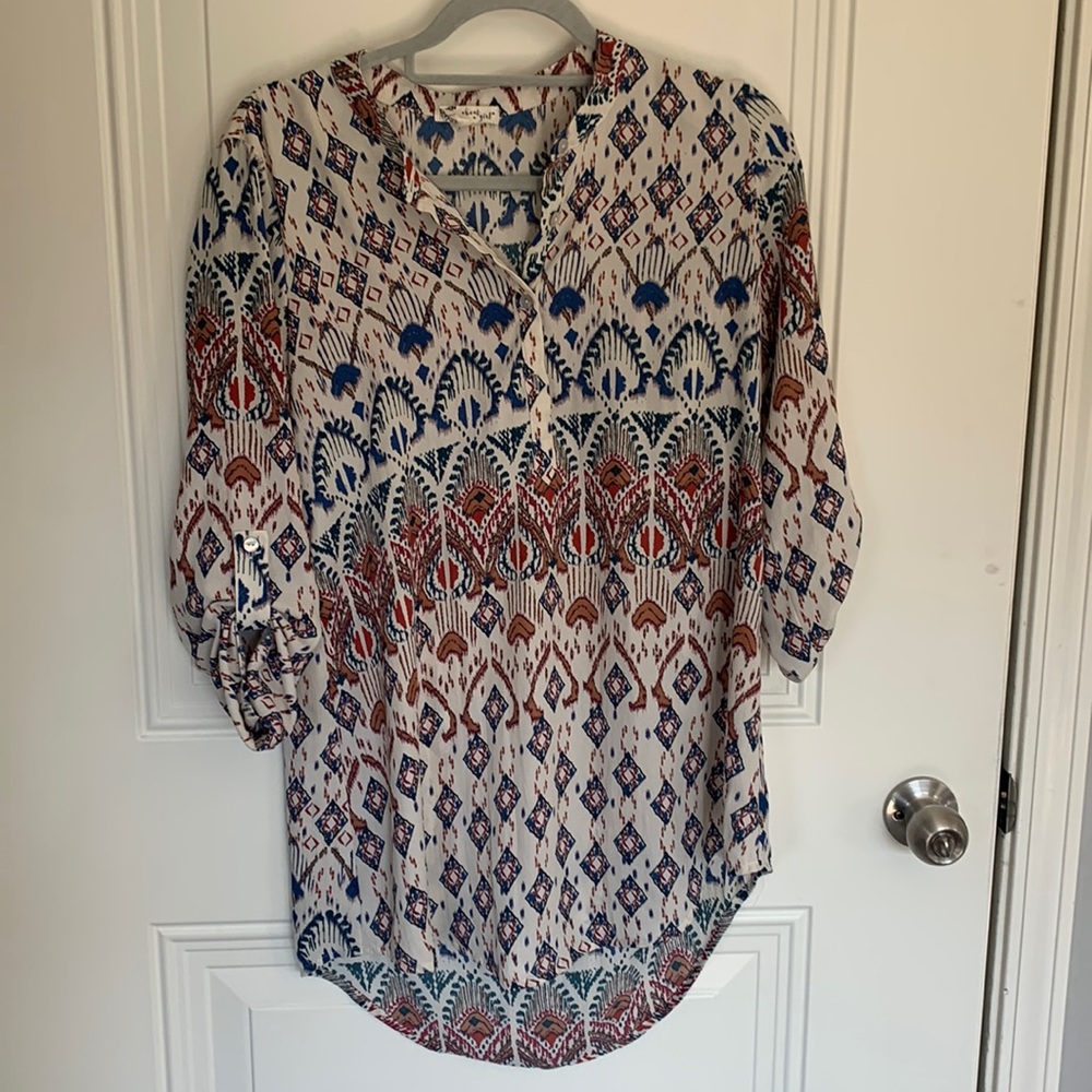 Printed blouse